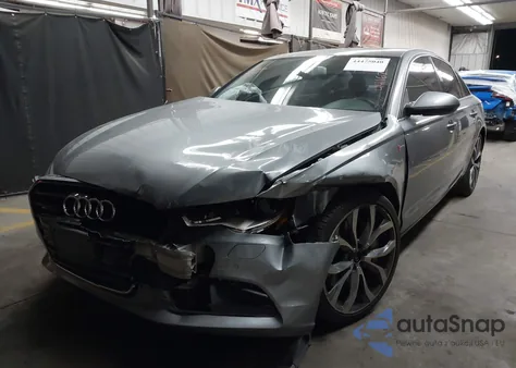 2013 Audi A6 3.0T Premium z USA, uszkodzony, nr VIN WAUGGAFC2DN080229